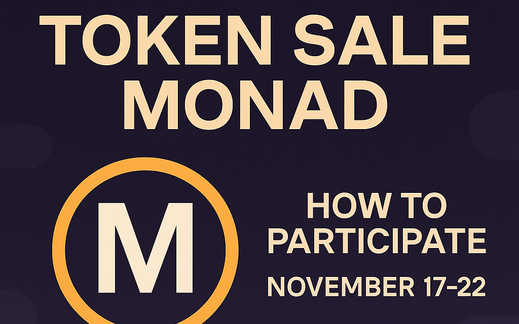 Coinbase Token Sale Monad: How to Participate in the MON Public Offering