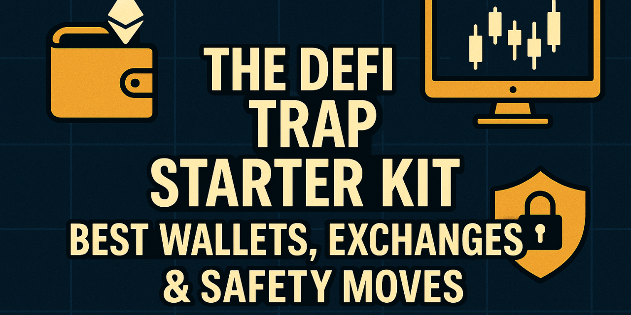The DeFi Trap Starter Kit: Best Wallets, Exchanges & Safety Moves