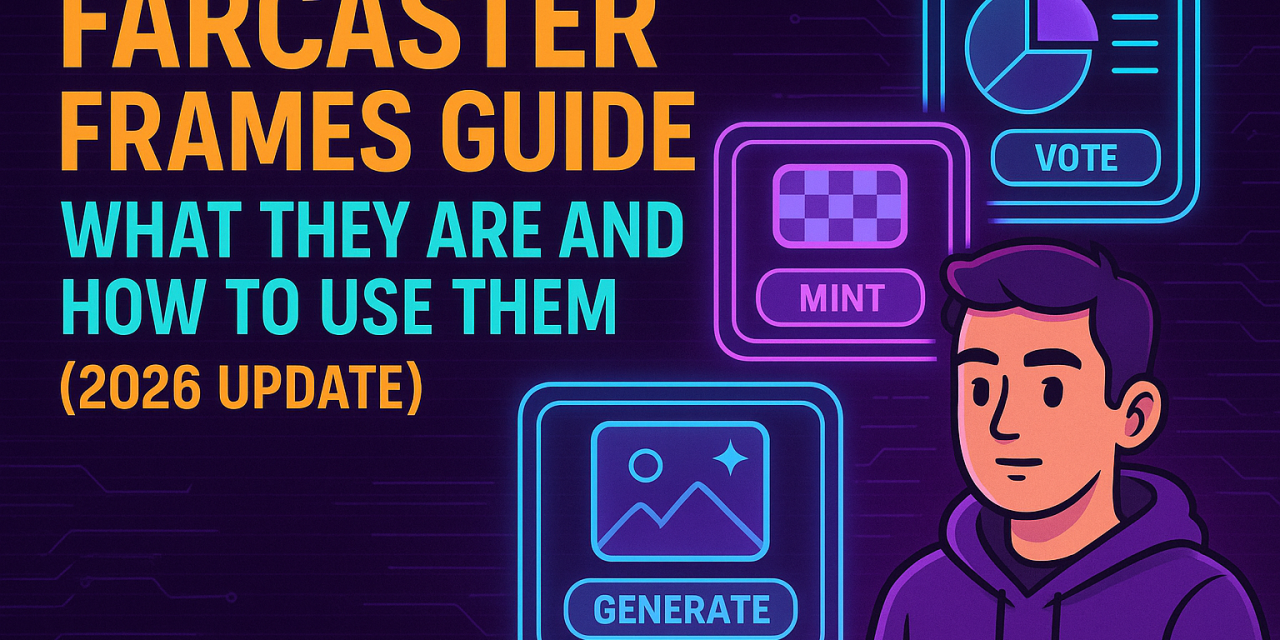 Farcaster Frames Guide: What They Are and How to Use Them (2026 Update)