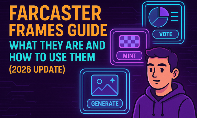 Farcaster Frames Guide: What They Are and How to Use Them (2026 Update)