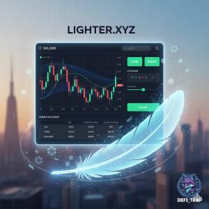 Lighter.xyz orderbook depth visualization for ETH-USD perpetual contracts on Arbitrum