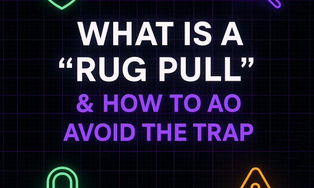 🪙 What Is a “Rug Pull” & How to Avoid the Trap